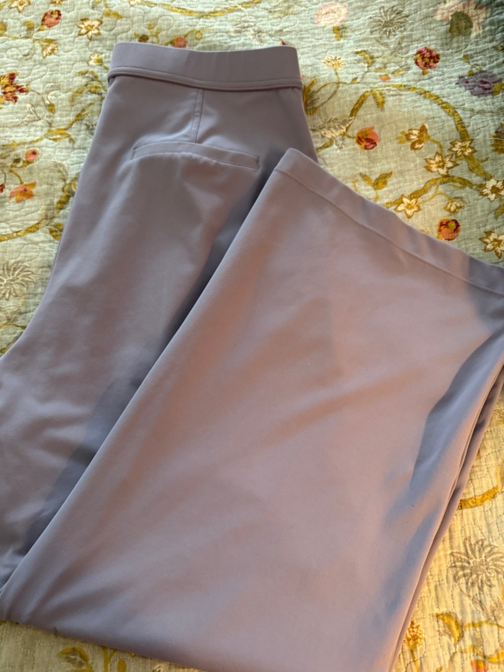 HALARA Lavender Straight-Leg Ponte Pants